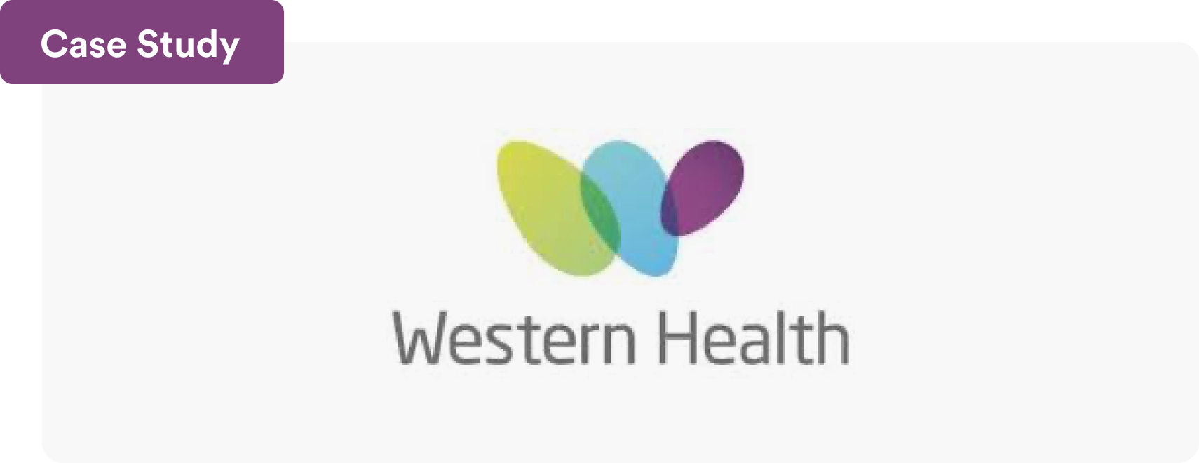 Western Health - Case Study